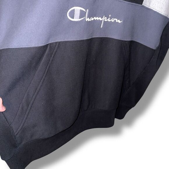 Champion Reverse Weave 1/4 Zip Embroidered Sweatshirt Sz XL - Picture 9 of 10